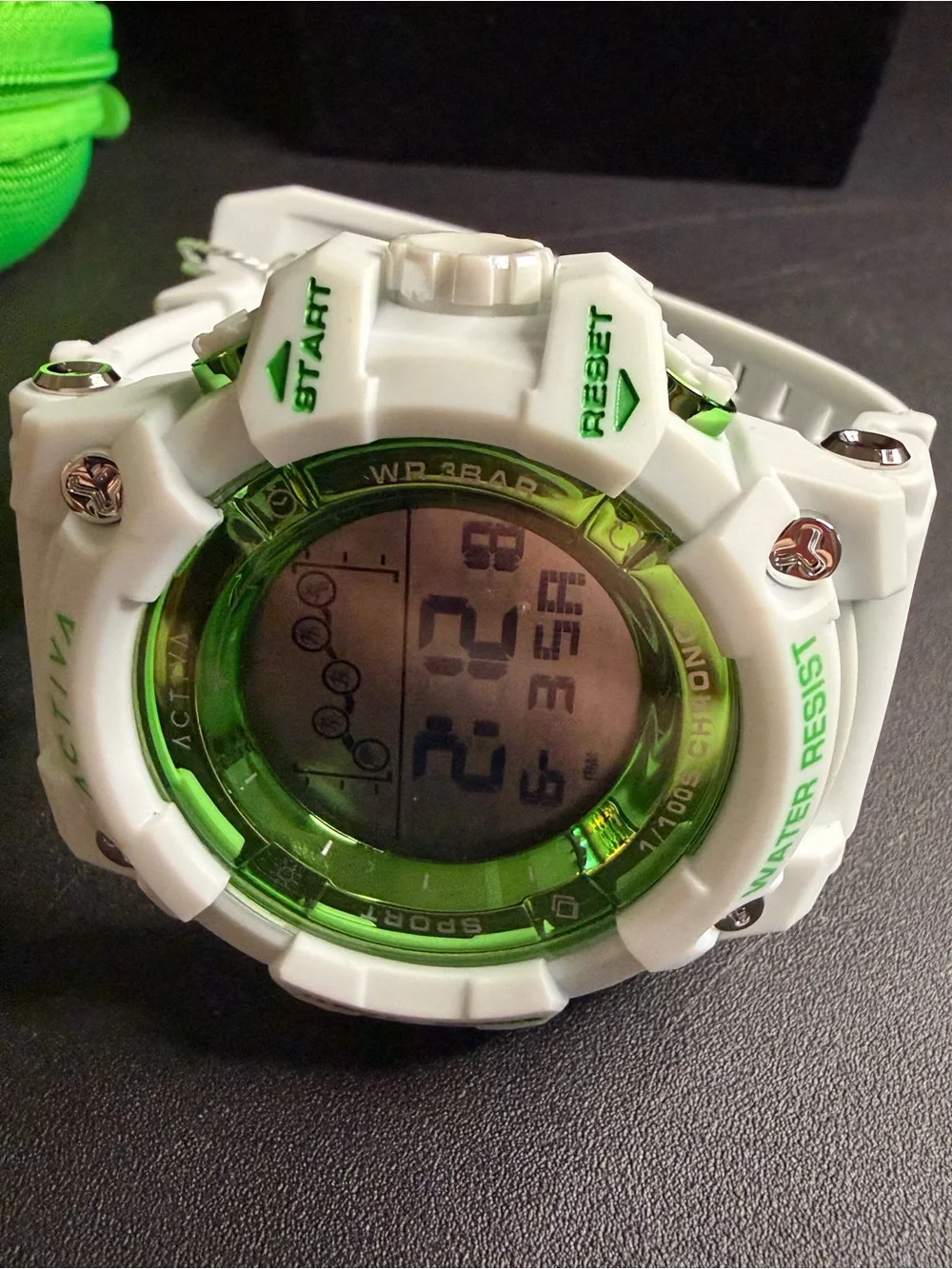 Invicta Activa Digital Watch Bundle (green)